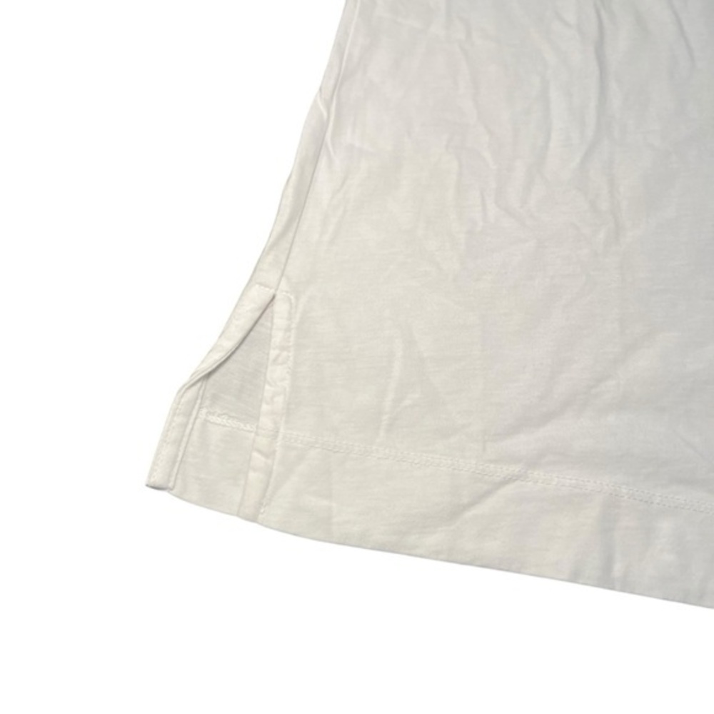 Ralph Lauren WHITE Women's Split-Neck Three-Quarter Sleeve Cotton Tunic 1X NWOT - Picture 7 of 13